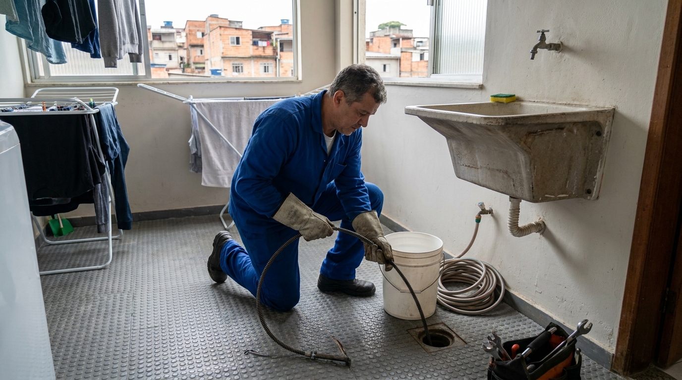 Desentupimento de Ralos Externos em Belém‑PA