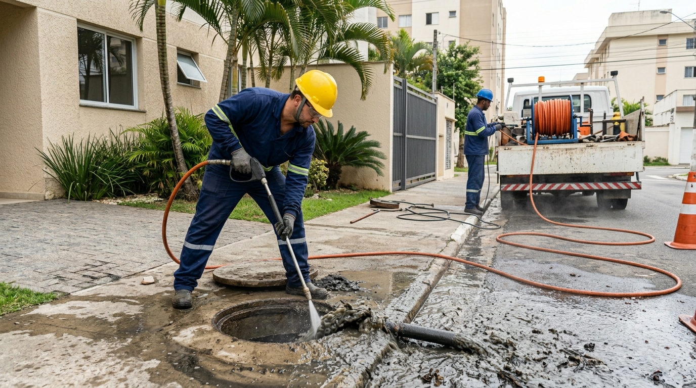 Hidrojateamento Industrial em Belém‑PA