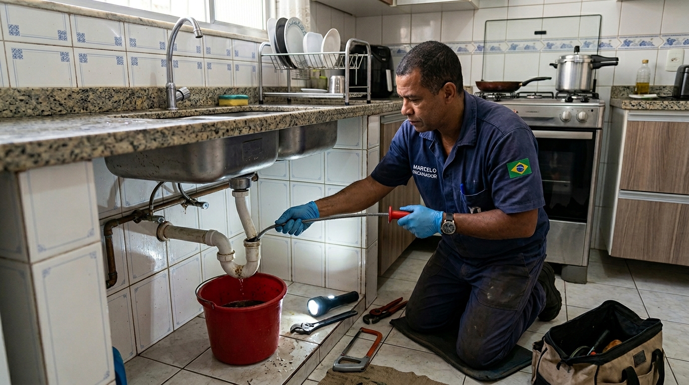 Limpeza de Canos com Equipamento em Belém‑PA