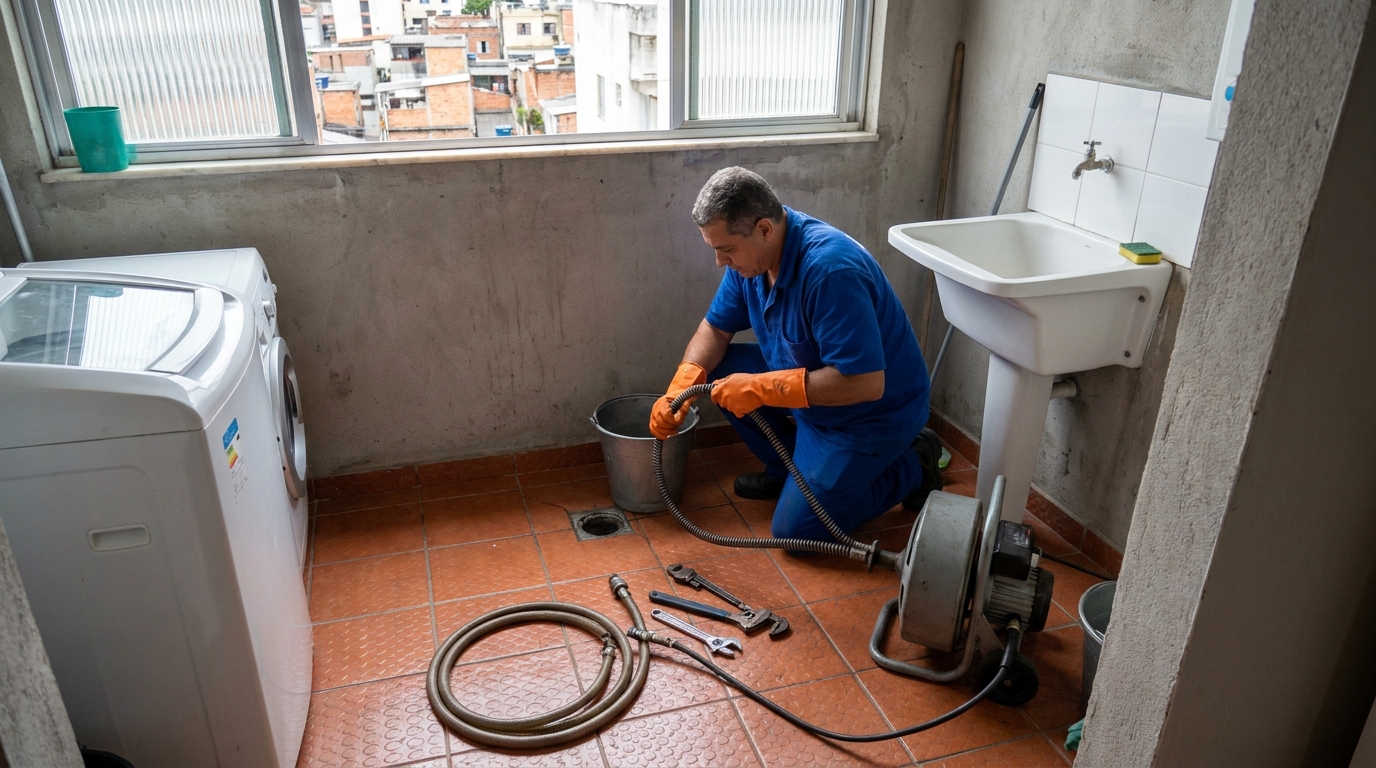 Limpeza Profunda de Ralos em Belém‑PA
