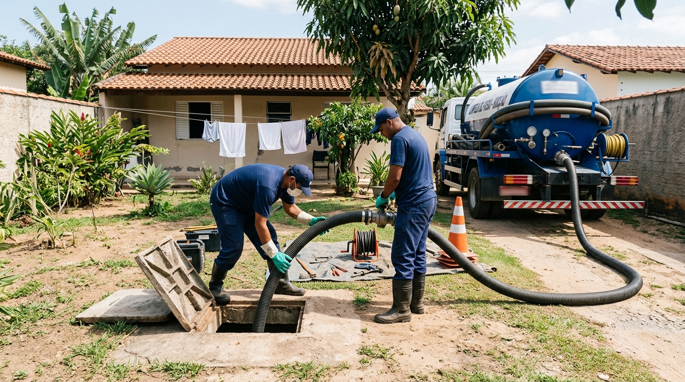 Manutenção de Fossa em Belém‑PA